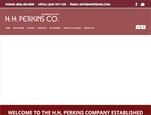 Tablet Screenshot of hhperkins.com